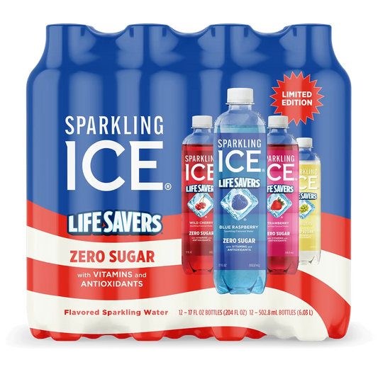 Sparkling Ice® Life Savers™ Red, White & Blue Pack